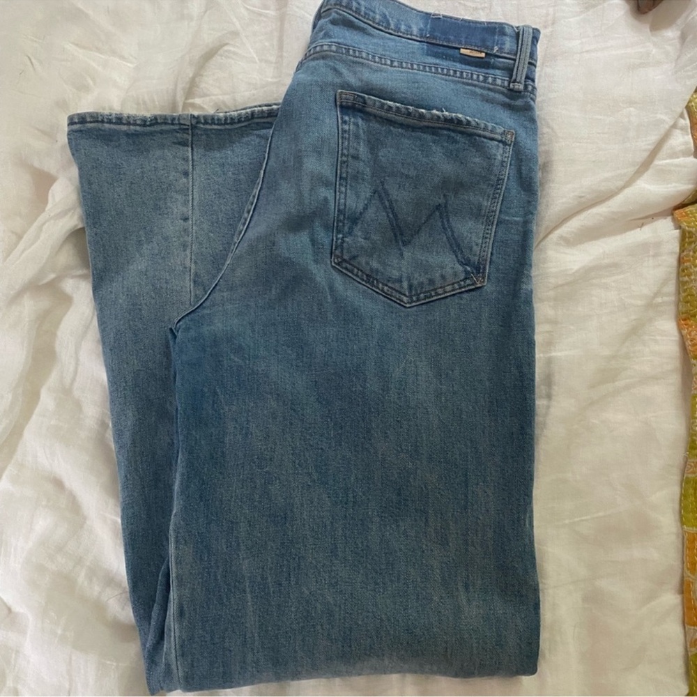 Mother The Enchanter heel Wide Leg jeans - Picture 9 of 11